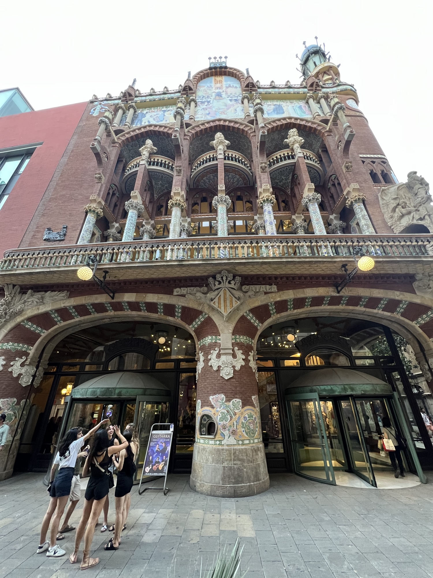 The Palau de la Música, Barcelona